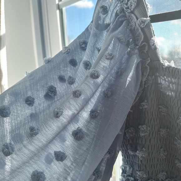 hobbs leona polka dot dress